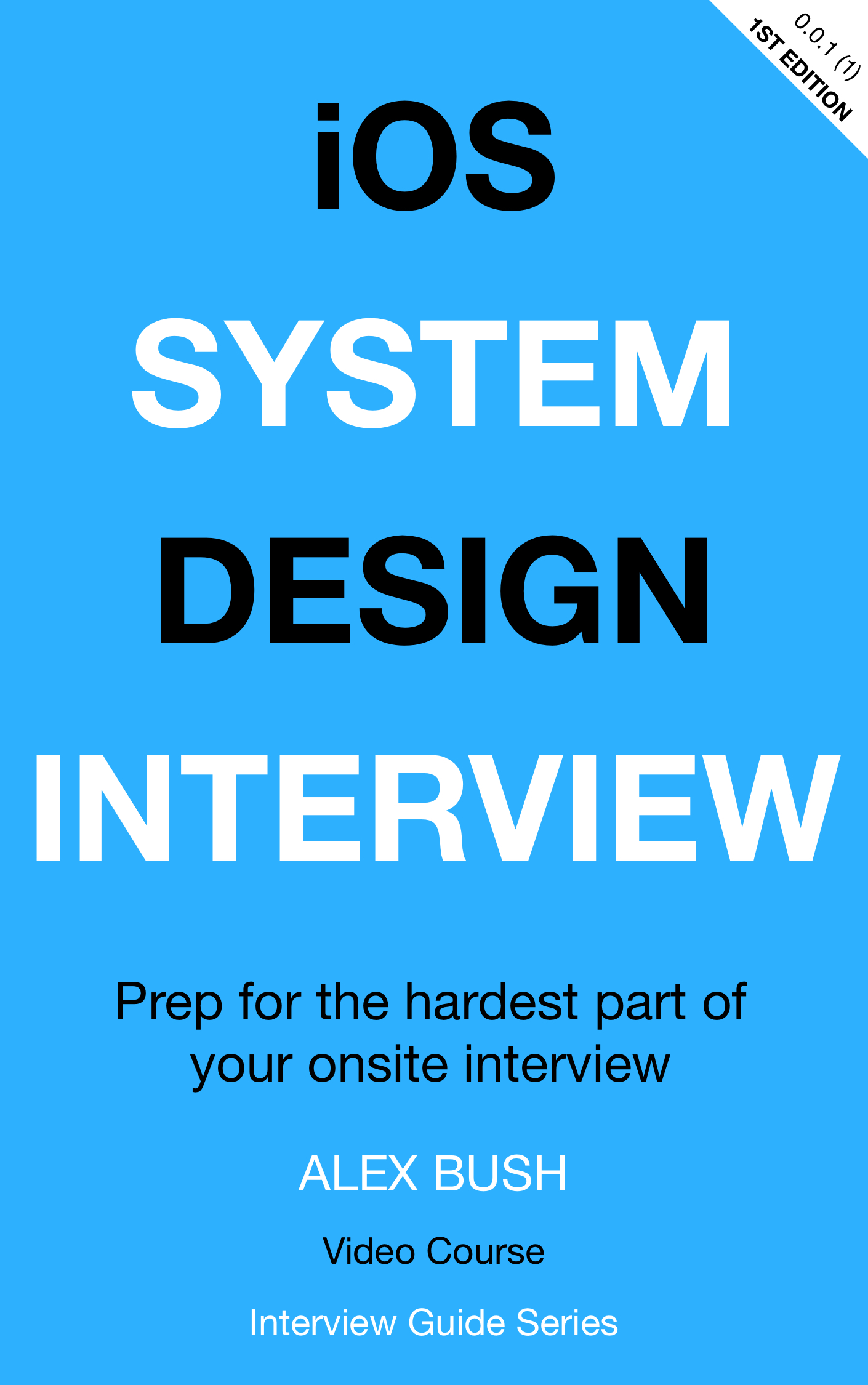 The iOS System Design Interview Course Cover